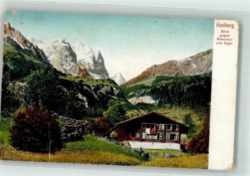 6085 Hasliberg Goldern - Rosenlaui Eiger Verlag Trenkler
