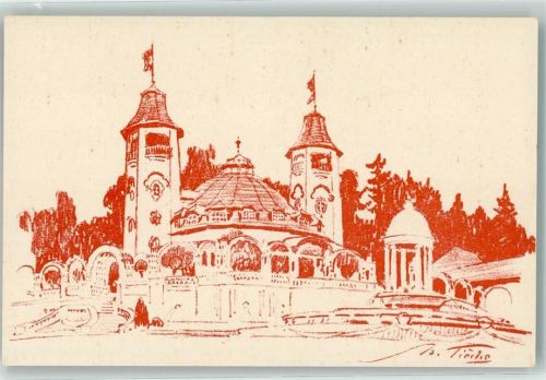 3000 Bern Berne Künstlerkarte Landesausstellung 1914 Nr.23 sign. Tieche