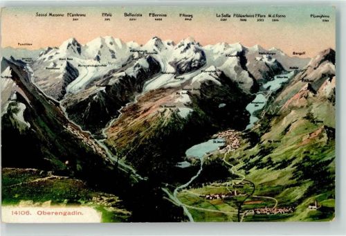 7447 Cresta Avers - Oberengadin Vogelschau