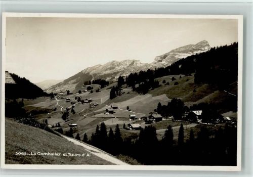 1862 La Comballaz Ormont-Dessous - Tours d'Aî