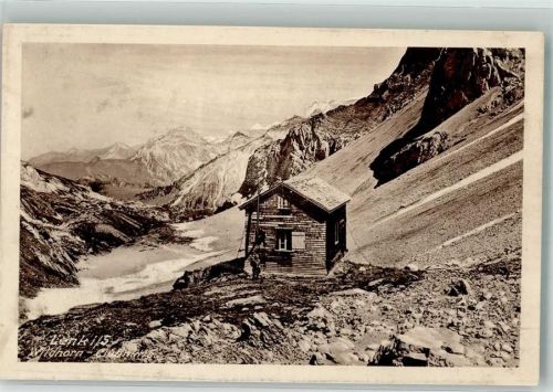 3775 Lenk im Simmental Gebrauchsspuren Wildhorn Clubhütte