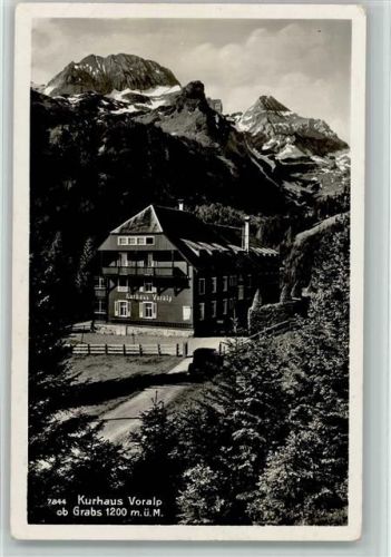 9472 Grabs - Kurhaus Voralp Feldpost