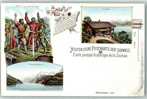 6441 Rütli Gebrauchsspuren Rütlischwur