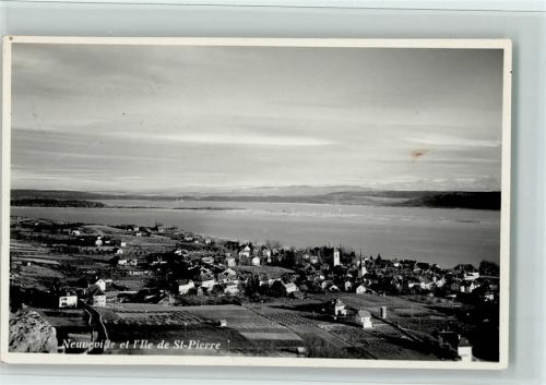 2520 La Neuveville - et l'Ile de St-Pierre