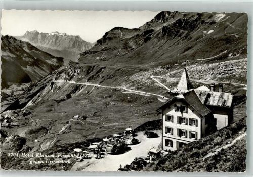 6465 Unterschächen 1960 Foto AK Hotel Klausen Passhöhe
