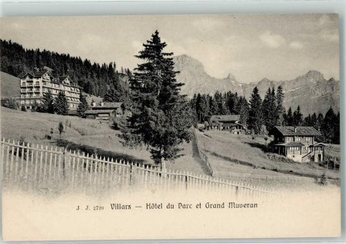 1884 Villars-sur-Ollon - Hotel du Parc Grand Muveran