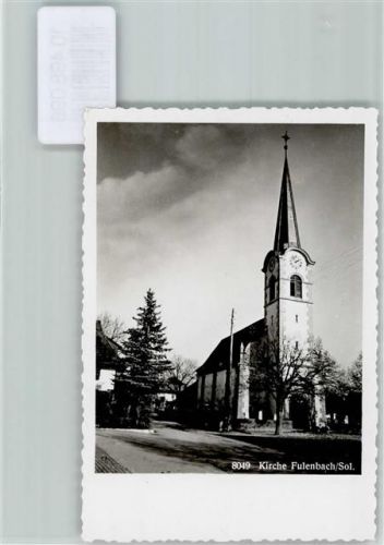 4629 Fulenbach FOTO KEINE AK Foto 10cm x 7cm Kirche