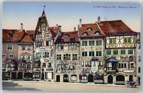 8260 Stein am Rhein - Bemalte Häuser AKU2
