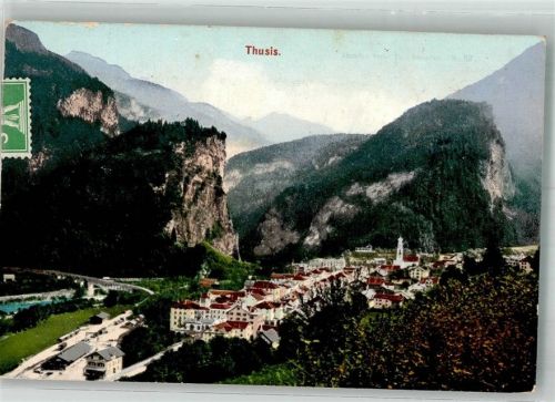 7430 Thusis 1910 Foto AK