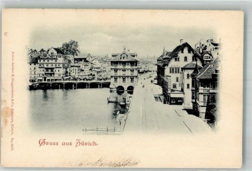 8000 Zürich Foto AK