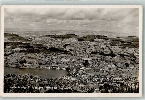 6403 Küssnacht am Rigi Foto AK Fliegeraufnahme Seebodenalp