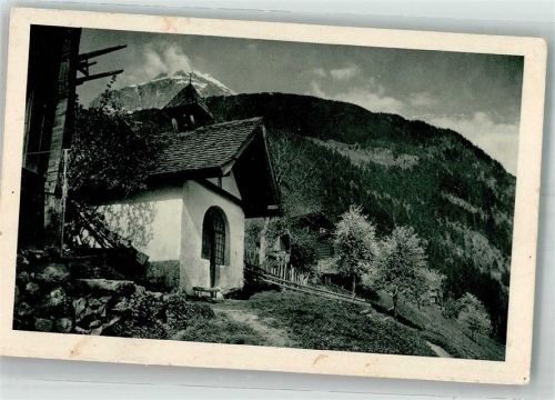 6475 Bristen 1932 Foto AK Kapelle auf dem Frenchenberg