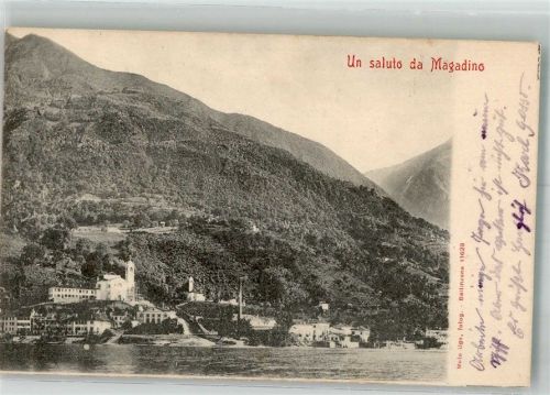 6573 Magadino 1904 Foto AK