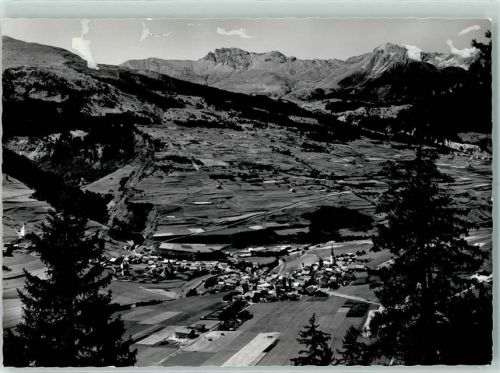 7460 Savognin Gebrauchsspuren Oberhalbstein gegen Piz Curver und Ziteil