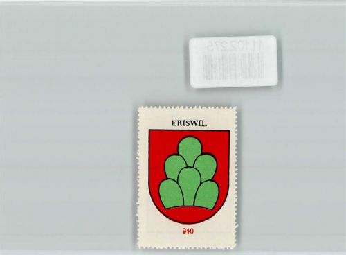 4952 Eriswil - Vignette Wappen Kaffee Hag ca 1920-1940