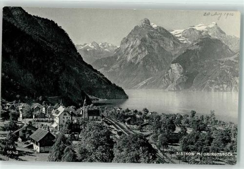 6452 Sisikon 1910 - Urirotstock Vierwaldstättersee