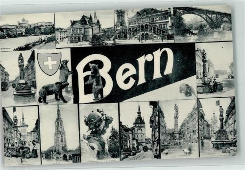 3000 Bern Berne - Münster Bundeshaus Zeitglockenturm Bärengraben