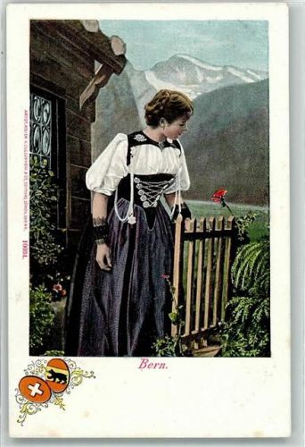 3000 Bern Berne - Trachtenfrau