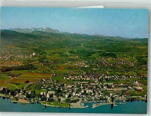 9326 Horn Foto AK Fliegeraufnahme