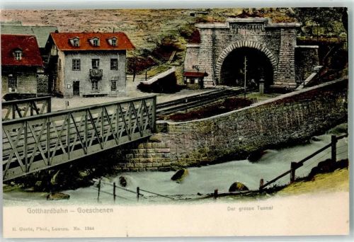6487 Göschenen - Gotthardbahn der grosse Tunnel