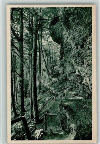 8000 Zürich 1928 - Verschönerungsverein Uetliberg Nagelfluhfelsen beim Uto-Kulm