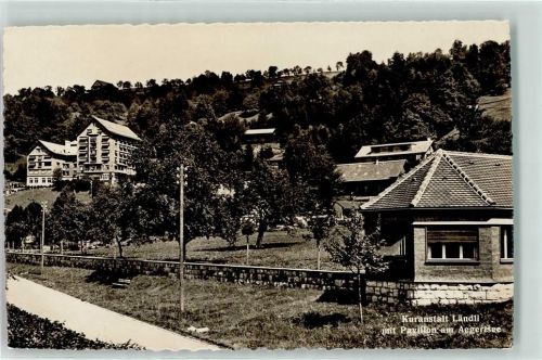 6315 Oberägeri - Kurhaus Ländli mit Pavillon