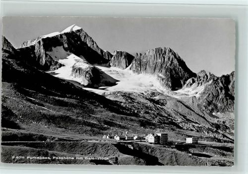 Furkapass - Passhöhe mit Galenstock Feldpost