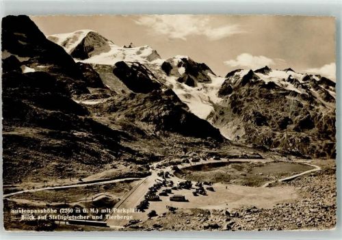 Sustenpass - Parkplatz Steingletscher Tierberge