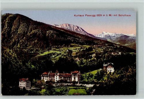 7062 Passugg-Araschgen - Kurhaus mit Schulhaus