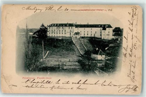 1920 Martigny 1904 Gebrauchsspuren Pensionnat Facade Ouest