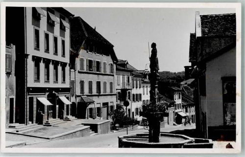 2017 Boudry - Rue Principale Ort handschriftlich