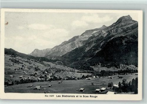1865 Les Diablerets Ormont-Dessus - Le Scex Rouge