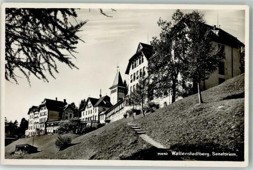 8881 Walenstadtberg Foto AK Sanatorium Foto Gross