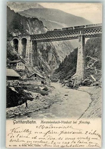 6474 Amsteg 1903 - Gotthardbahn