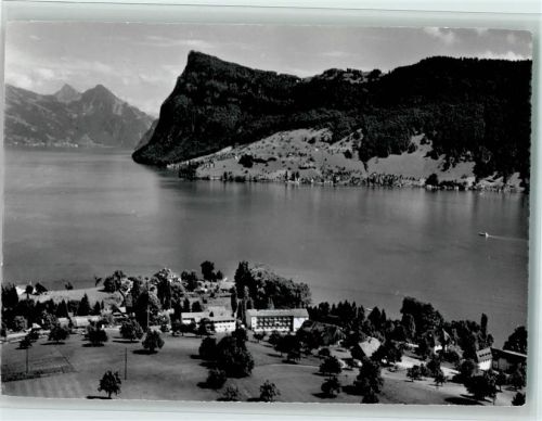 6440 Vierwaldstättersee - Kastanienbaum am Vierwaldstättersee Kurheim St. Chrischona mit Bürgenstock