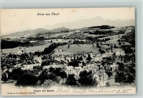 9230 Flawil - 1906 Säntis