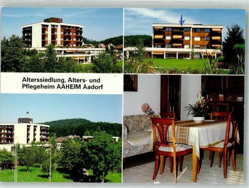 8355 Aadorf 1993 Foto AK Alterssiedlung Alters- und Pfelgeheim AAHEIM