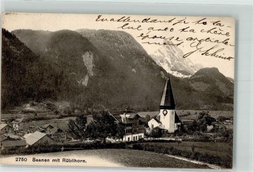 3792 Saanen 1909 - Rüblihorn Kirche
