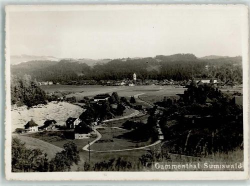 3454 Sumiswald Foto AK Gammenthal Kirche