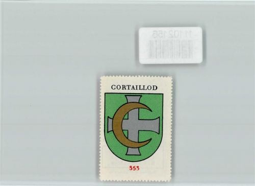 2016 Cortaillod - Vignette Wappen Kaffee Hag ca 1920-1940