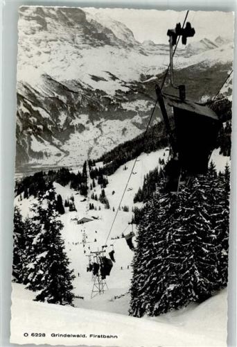Grindelwald Winter Seilbahn Firstbahn