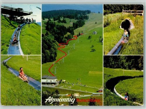 8638 Goldingen - Rutschbahn Atzmännig Sommerrodelbahn Mehrfachaufnahme