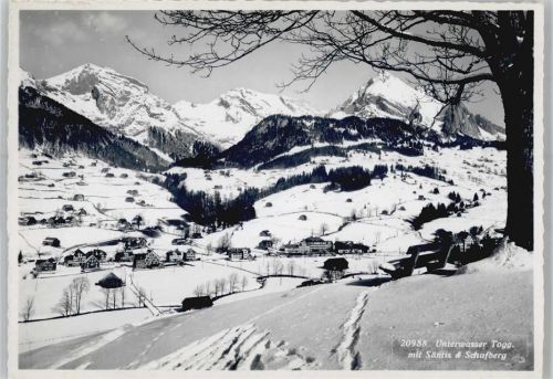 9657 Unterwasser - Säntis, Schafberg