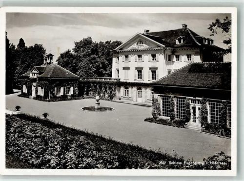 8272 Ermatingen 1942 Foto AK Schloss Eugensberg