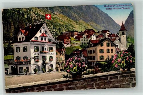 6482 Gurtnellen Foto AK Hotel Pension Sternen
