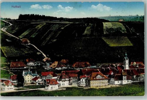 4950 Huttwil 1917 - Verlag Guggenheim 9321 , Teilansicht AK