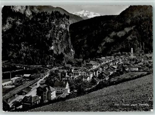 7430 Thusis - Ortsansicht