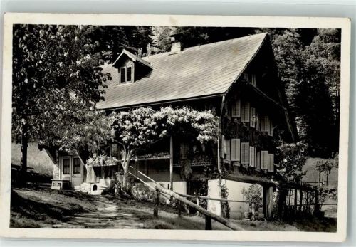 6048 Horw 1929 Gebrauchsspuren Gasthaus Schwendleberg Foto AK