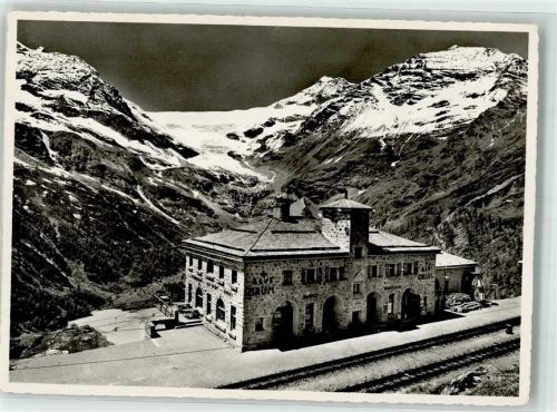 7710 Alp Grüm - Palügletscher Piz Palü Hüttenstempel