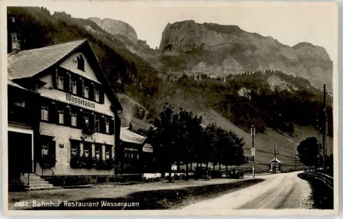 9057 Wasserauen - Bahnhof Gasthaus